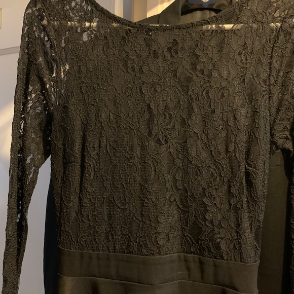 Hi-lo black dress from Windsor - Picture 2 of 3